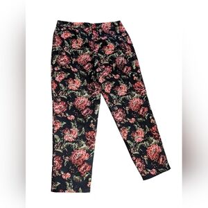 Sugar Lips, Floral Embroidered Pants, Size M